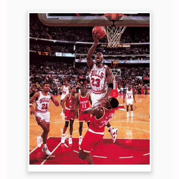 MICHAEL JORDAN CHICAGO BULLS ULTRA PREMIUM GLOSSY 8.5x11 OLD SCHOOL 7 POSTER SET - Picture 1 of 7